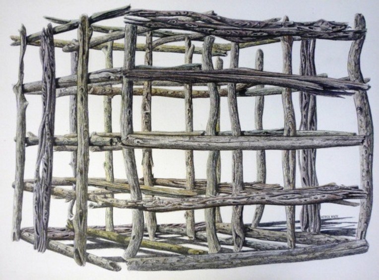 Stick 'n' a box - Patrick White